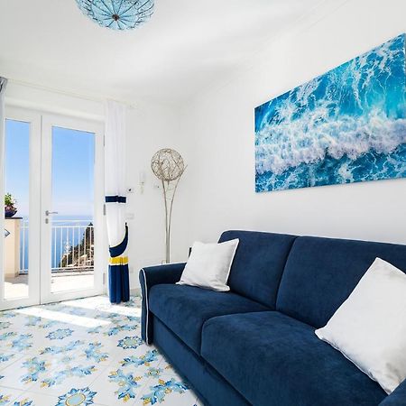 Blue Waves - De Vivo Realty Positano Apartment Bagian luar foto