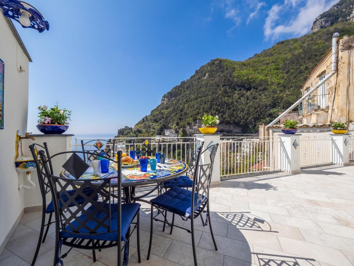 Blue Waves - De Vivo Realty Positano Apartment Bagian luar foto