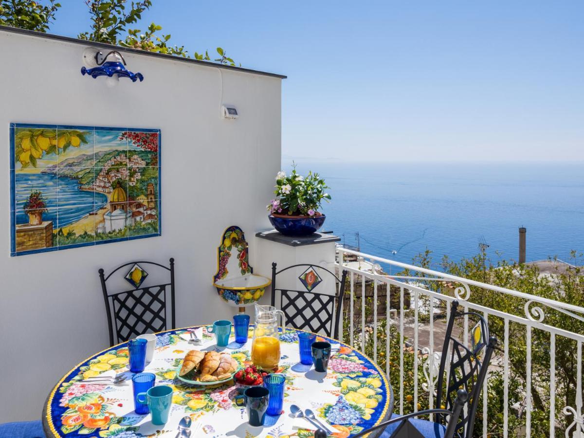 Blue Waves - De Vivo Realty Positano Apartment Bagian luar foto