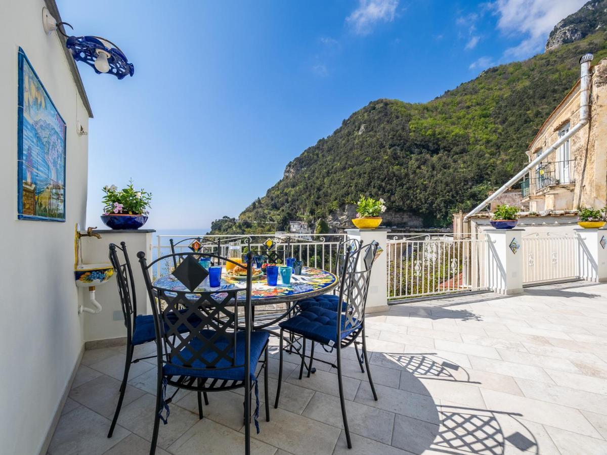 Blue Waves - De Vivo Realty Positano Apartment Bagian luar foto