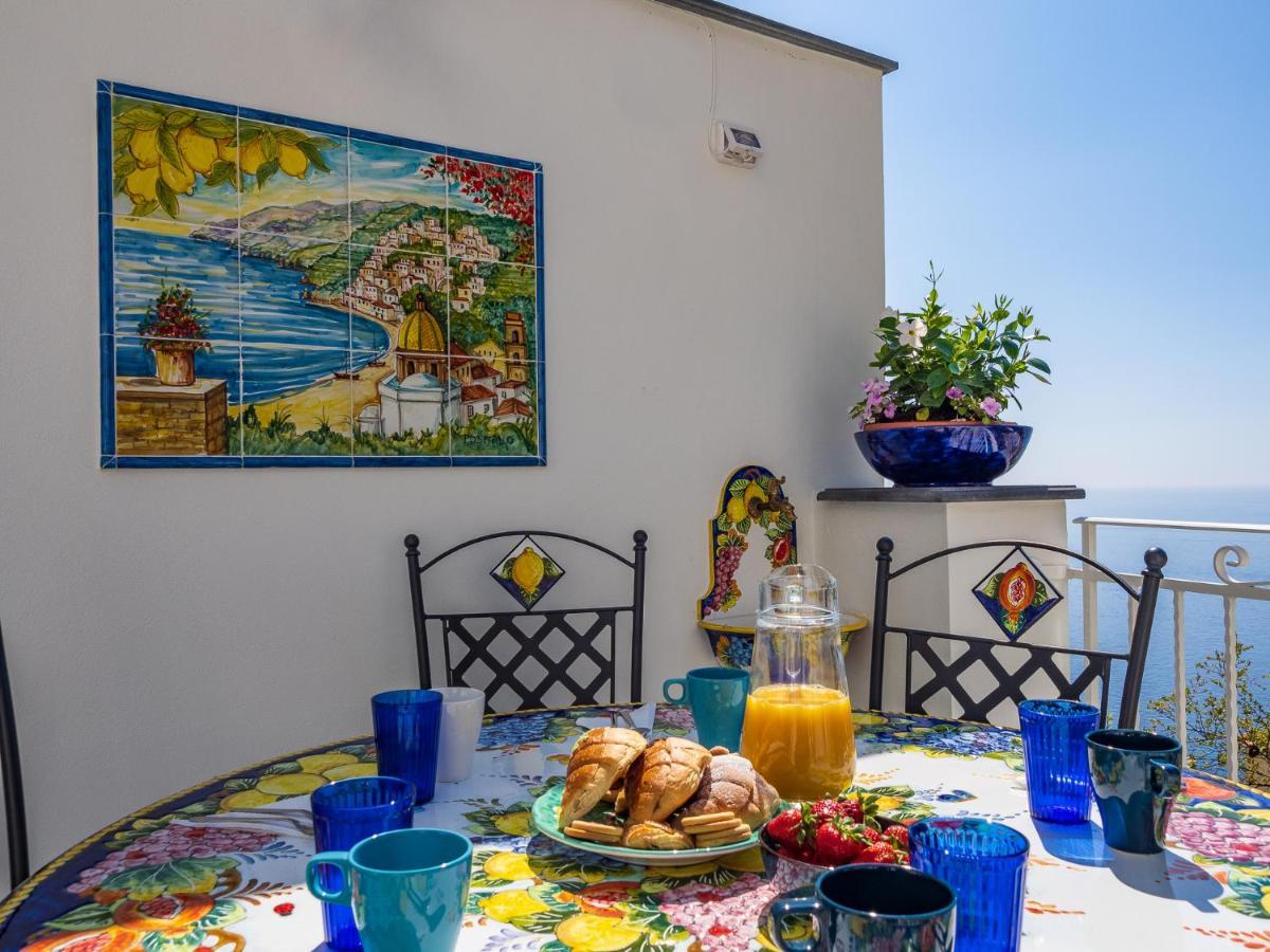 Blue Waves - De Vivo Realty Positano Apartment Bagian luar foto