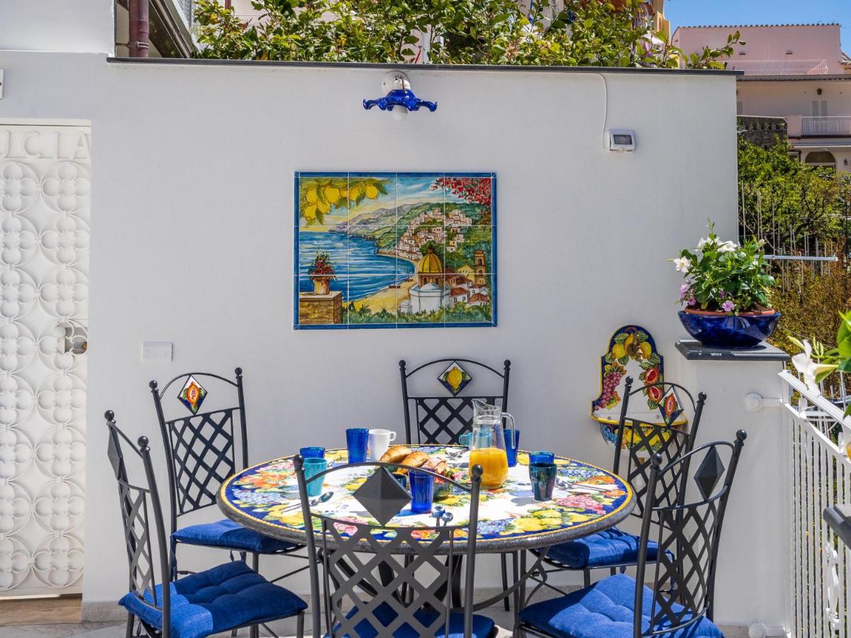 Blue Waves - De Vivo Realty Positano Apartment Bagian luar foto